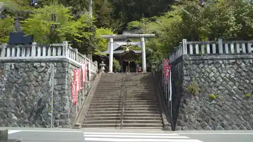 十二所神社(大子町大子)の鳥居