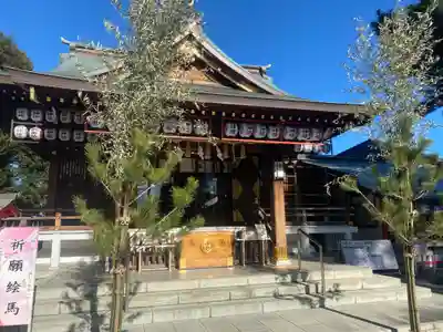 中野沼袋氷川神社の本殿・本堂