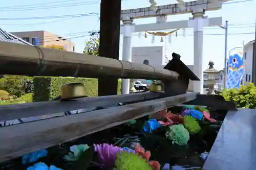 豊景神社の手水