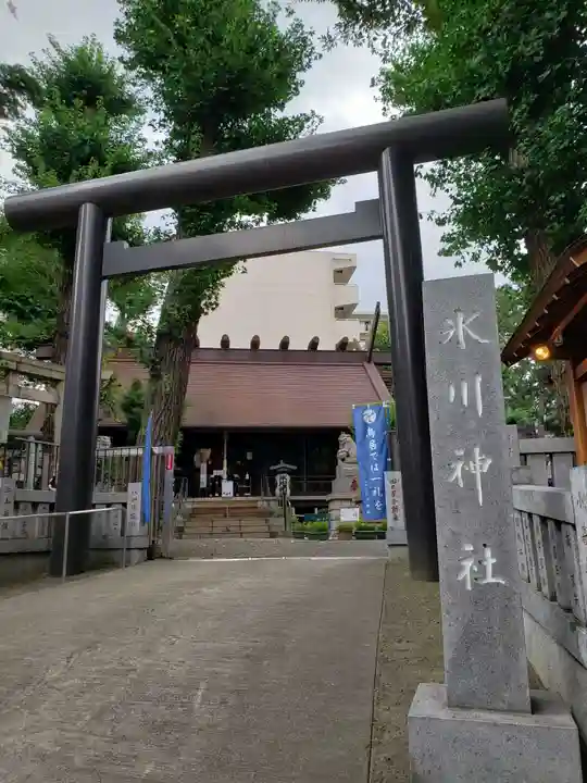 高円寺氷川神社の鳥居