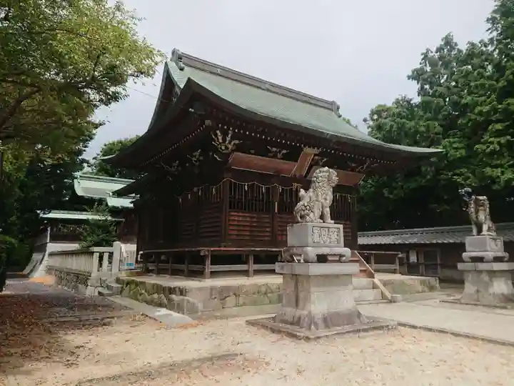 犬尾神社の本殿・本堂