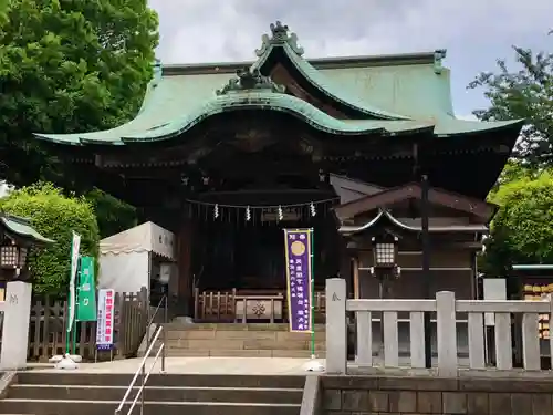 桐ヶ谷氷川神社の本殿