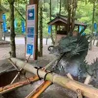 丹生川上神社(中社)の手水舎