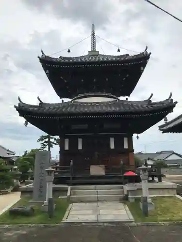 道隆寺の塔