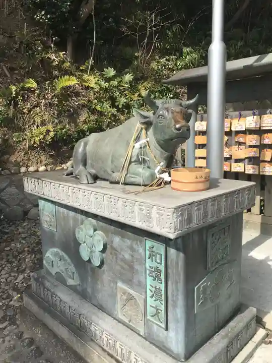 神前神社の狛犬