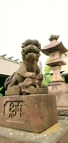 寒川神社の狛犬