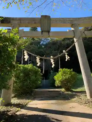 天照大神社の鳥居