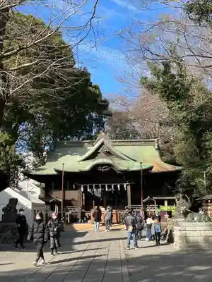 谷保天満宮の本殿・本堂