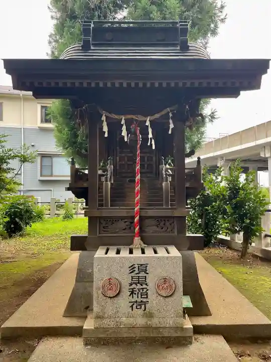 須黒稲荷神社の本殿・本堂