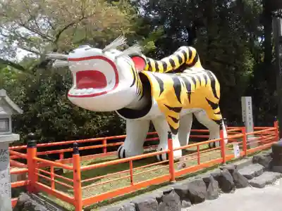 朝護孫子寺の狛犬