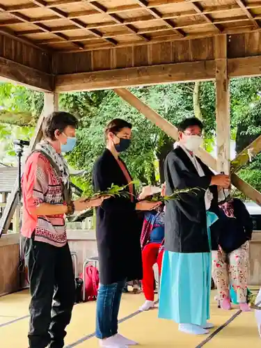 天鷹神社の体験その他