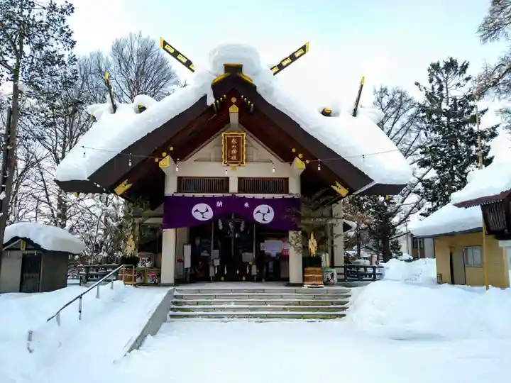 永山神社の初詣