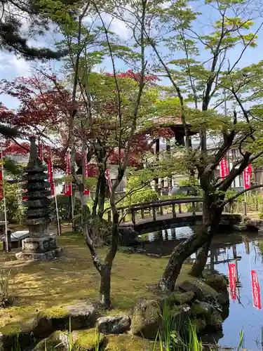 眞覚寺の庭園