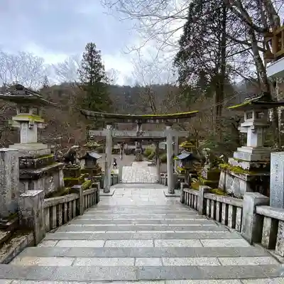 古峯神社の鳥居