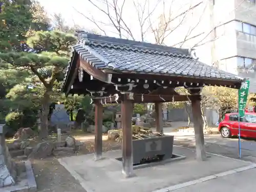 加納天満宮の手水舎