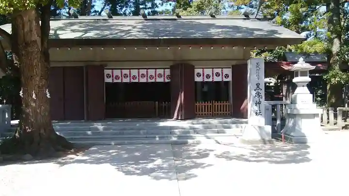 黒磯神社の本殿・本堂