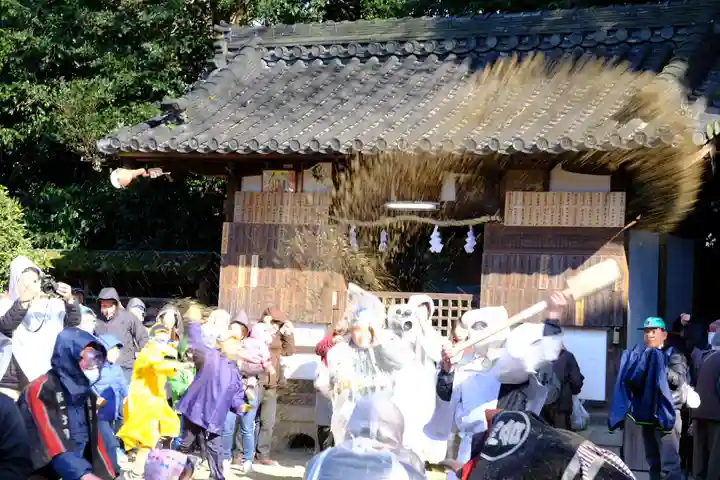 廣瀬大社のお祭り