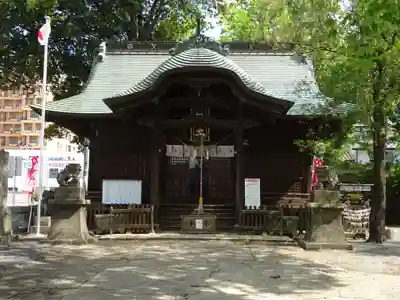 阿邪訶根神社の本殿・本堂