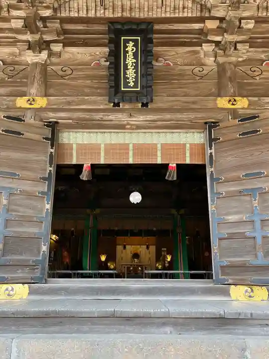 高良大社の本殿・本堂