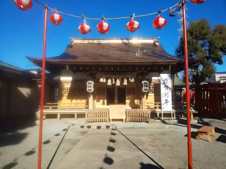 相模原氷川神社の本殿・本堂