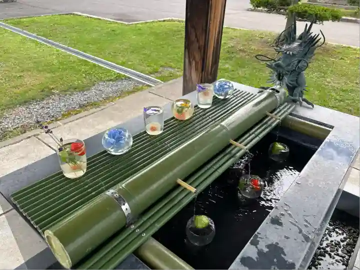 美瑛神社の手水舎