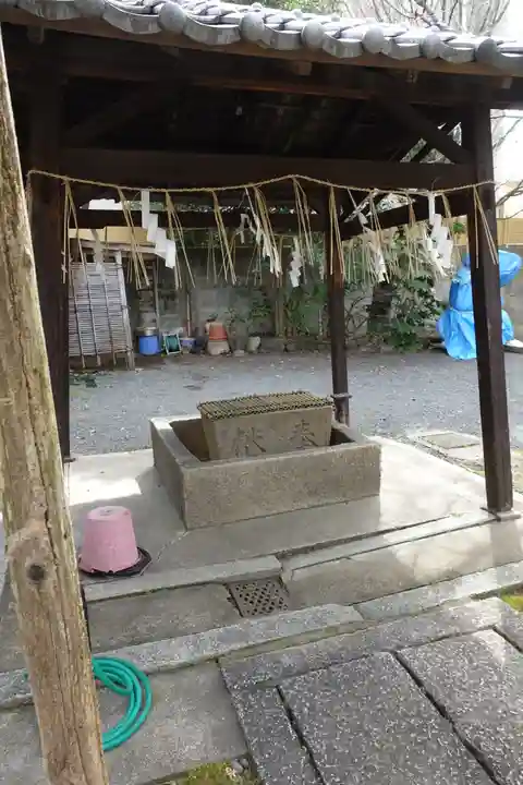 若宮神社の手水舎