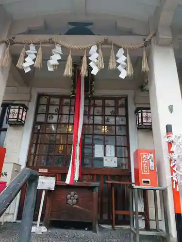 綱敷天神社御旅社の本殿