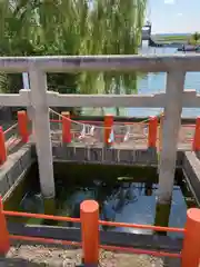 息栖神社の鳥居