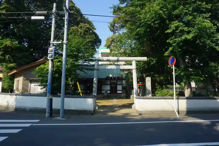 穴川神社の鳥居