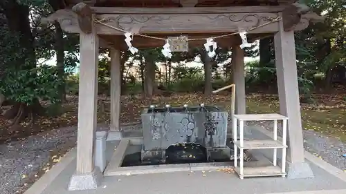 朝日森天満宮の手水舎