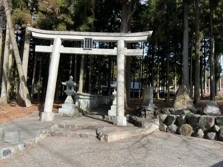 山宮浅間神社の鳥居