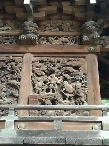 越谷香取神社の芸術