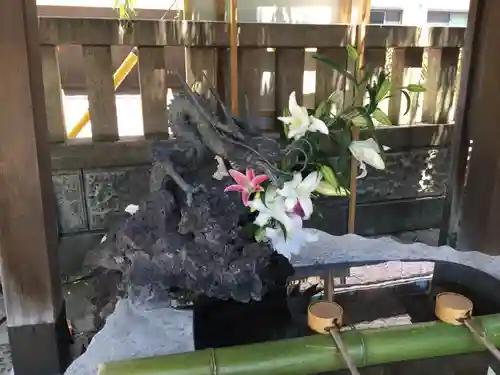三島神社の手水舎