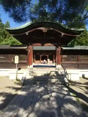 上杉神社の本殿・本堂
