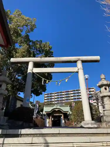 神峰神社の鳥居