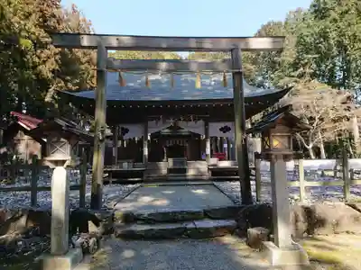 川添神社の鳥居