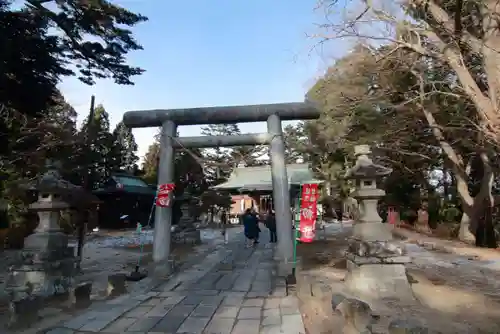 三春大神宮の鳥居