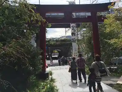 來宮神社の鳥居