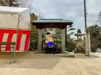 伊佐爾波神社の手水舎