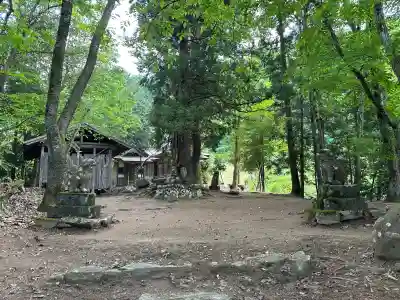 板益神社の狛犬