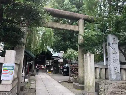 三島神社の鳥居