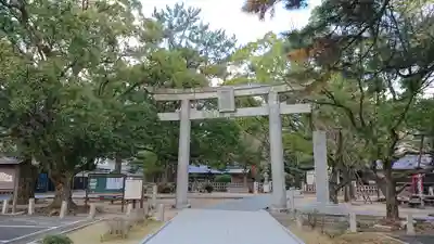 松陰神社の鳥居