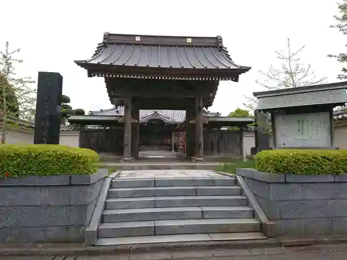 妙延寺の山門・神門