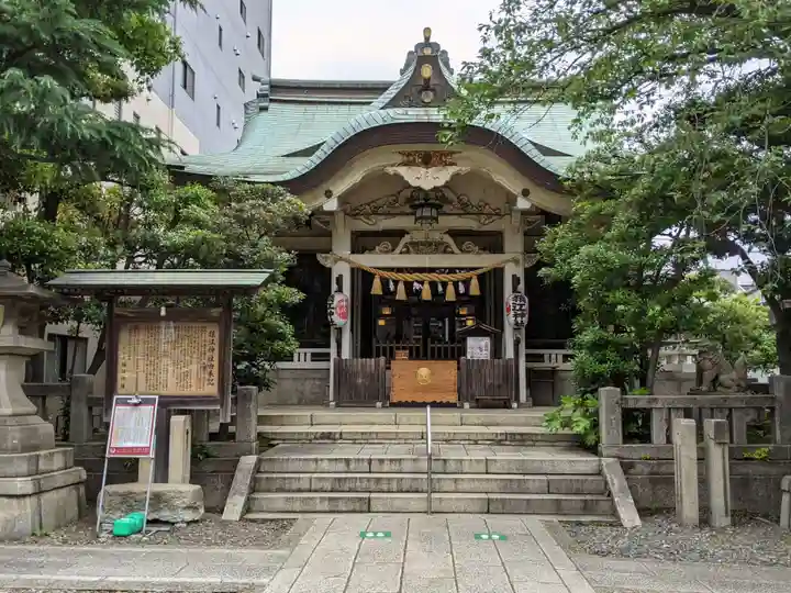 猿江神社の本殿・本堂
