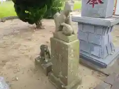 妻恋稲荷神社の狛犬