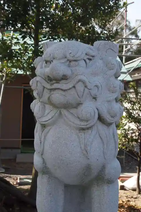 琴崎八幡宮の狛犬
