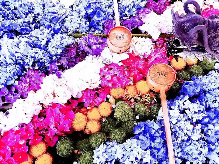 柳谷観音 楊谷寺の手水舎