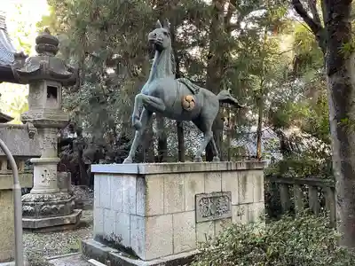 小向神社の狛犬
