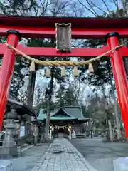 小室浅間神社の鳥居