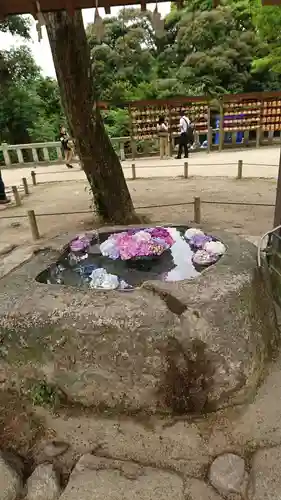 宝満宮竈門神社の手水舎